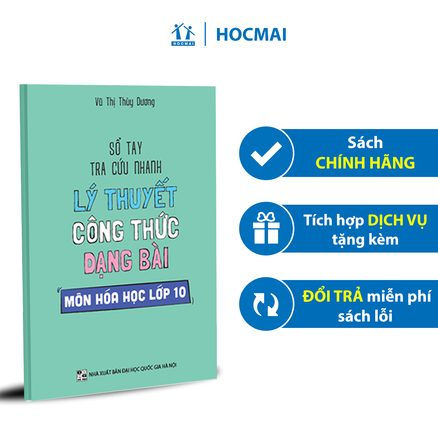 Sổ tay tra cứu nhanh lý thuyết công thức dạng bài môn Hóa học lớp 10