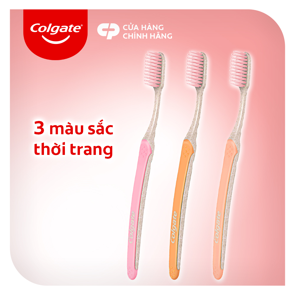 Bộ 2 Bàn chải đánh răng Colgate chứa tinh chất muối hồng Himalaya