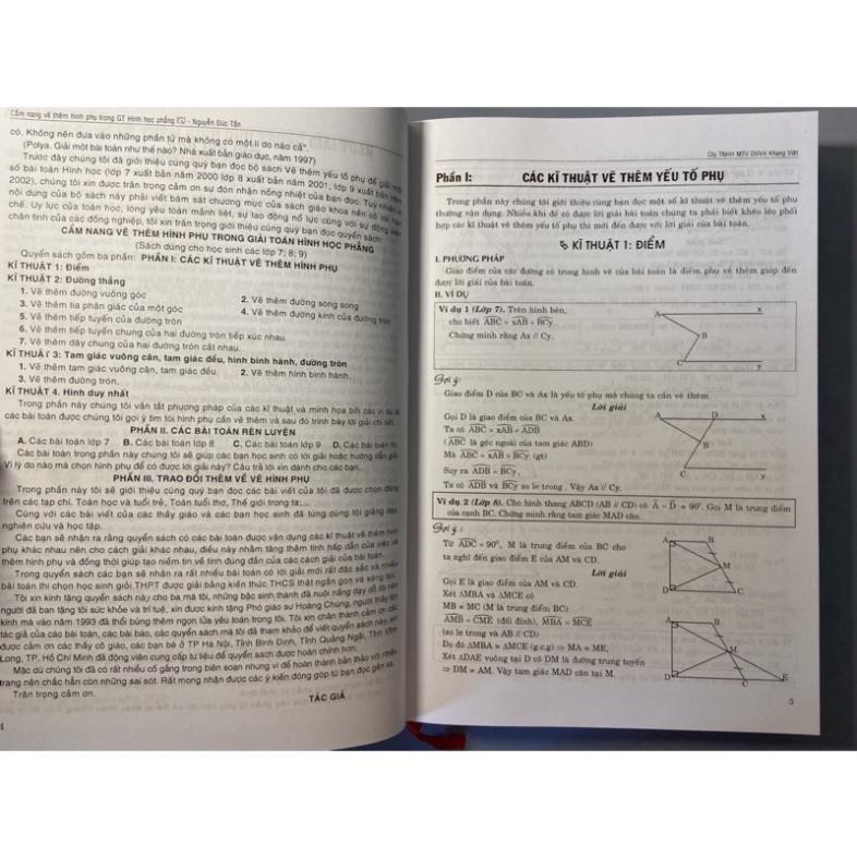 Sách - Vẽ thêm hình phụ trong giải Toán hình học phẳng