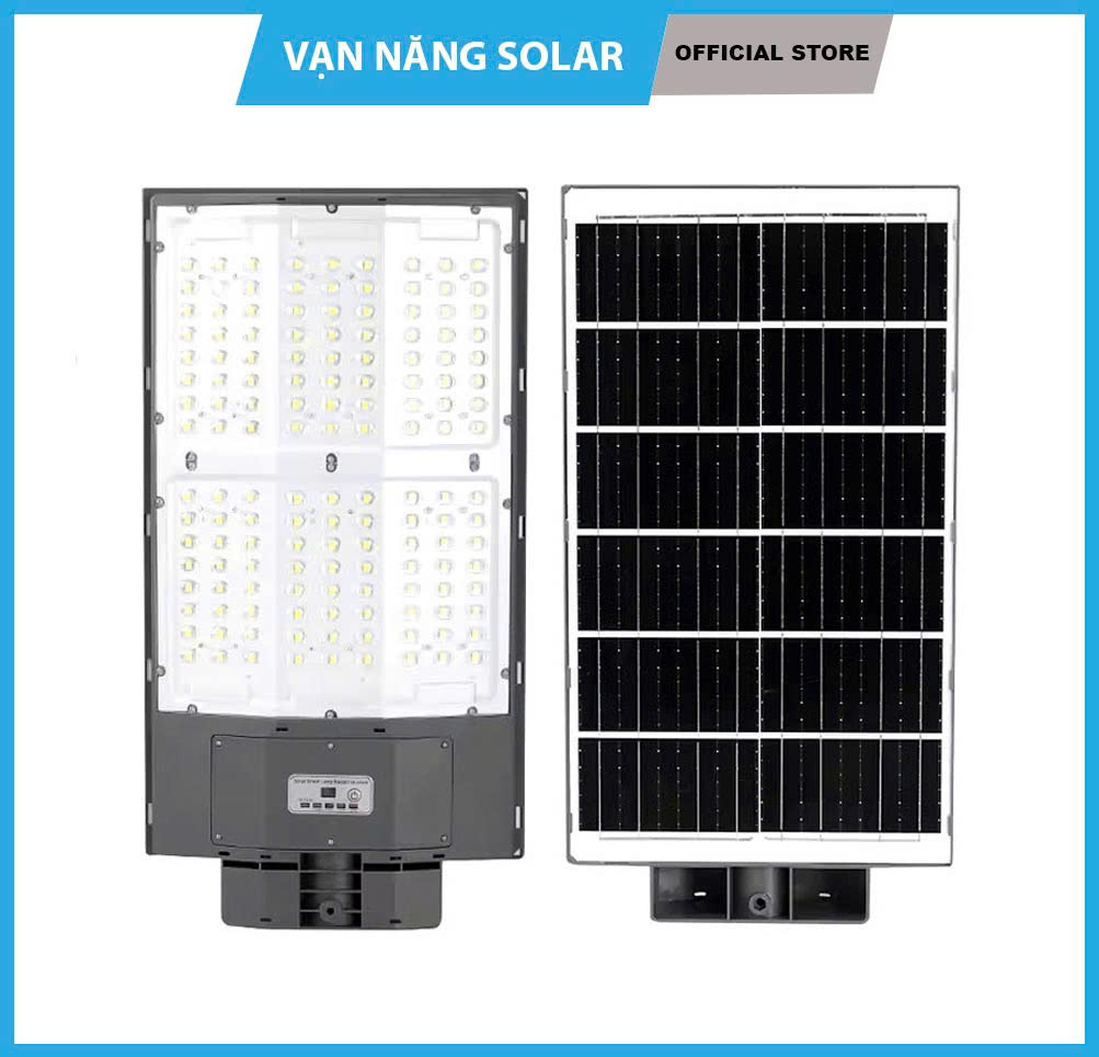 Đèn đường năng lượng mặt trời 3 mặt 600W