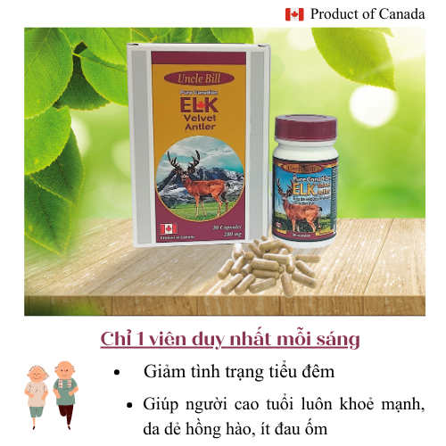 Nhung Hươu Uncle Bill Pure Canadian Elk Hộp 30 Viên, Nhập Khẩu Canada, Từ 75 Phần Nhung Tươi Yên Ngựa Của Loài Hươu Đỏ Sừng Tấm Mới Tạo Ra 1 Phần Nhung Hươu Tinh Chất, Món Quà Sức Khoẻ