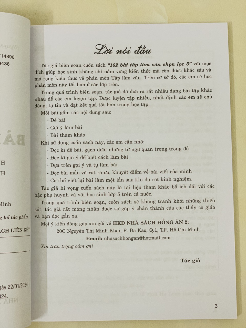 Sách - 162 bài tập làm văn chọn lọc Lớp 5 - HA