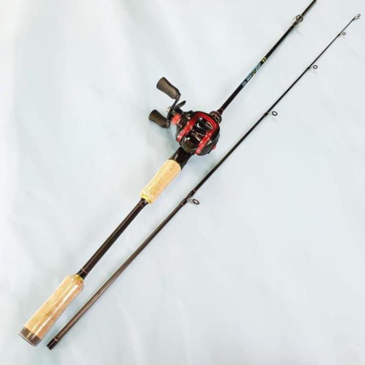 Bộ cần câu lure máy ngang cao cấp, cần câu MSX - BCM12-ngang
