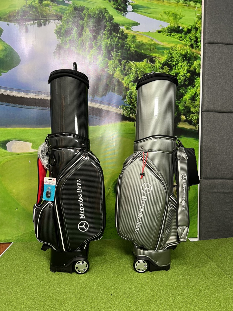 Túi gậy golf Mercedes - Benz da PU cao cấp chống nước TG019
