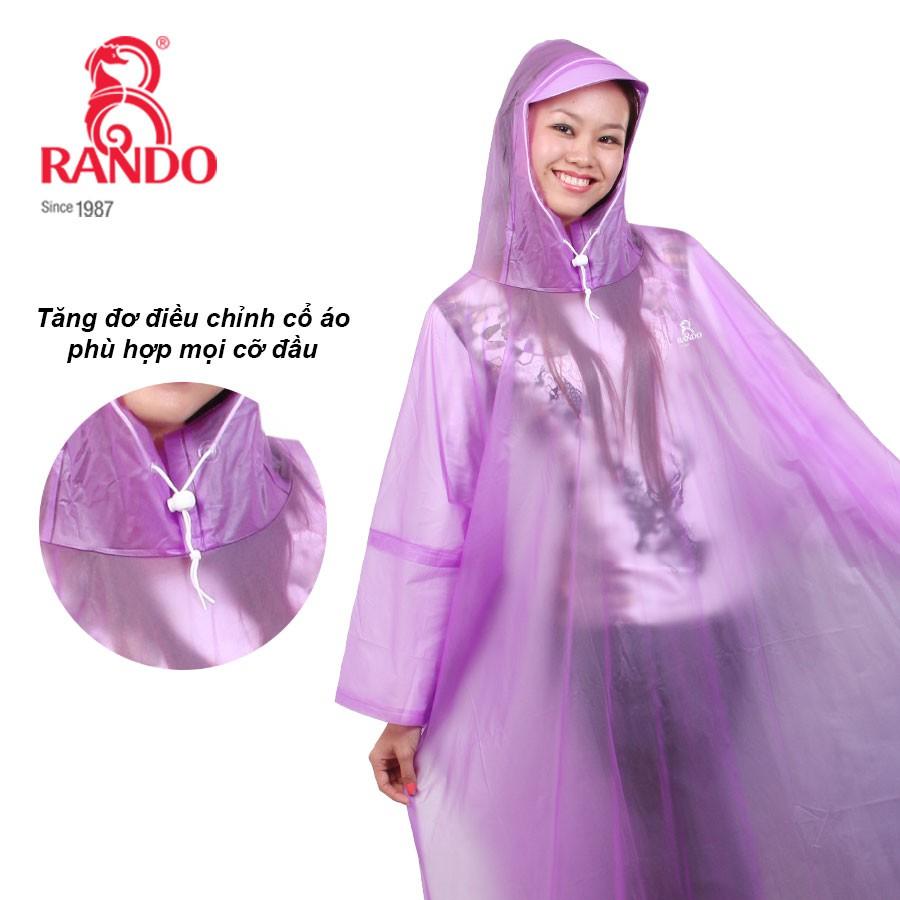 ÁO MƯA CỔ RÙA TRONG MÀU - RANDO