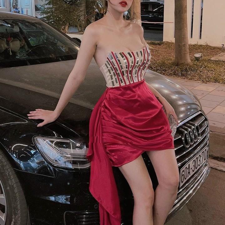 Đầm Ngắn Đi Chơi LABELLE Nhiều Màu TKCC141