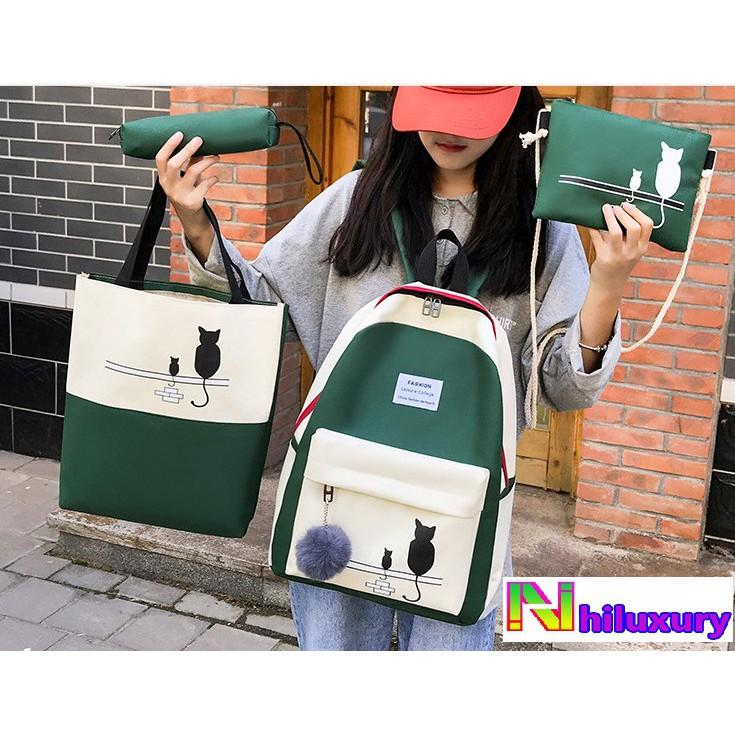 Balo sinh viên kiểu dáng Hàn Quốc 2021 cho sinh viên học sinh - phù hợp đi học, đựng laptop, đi chơi