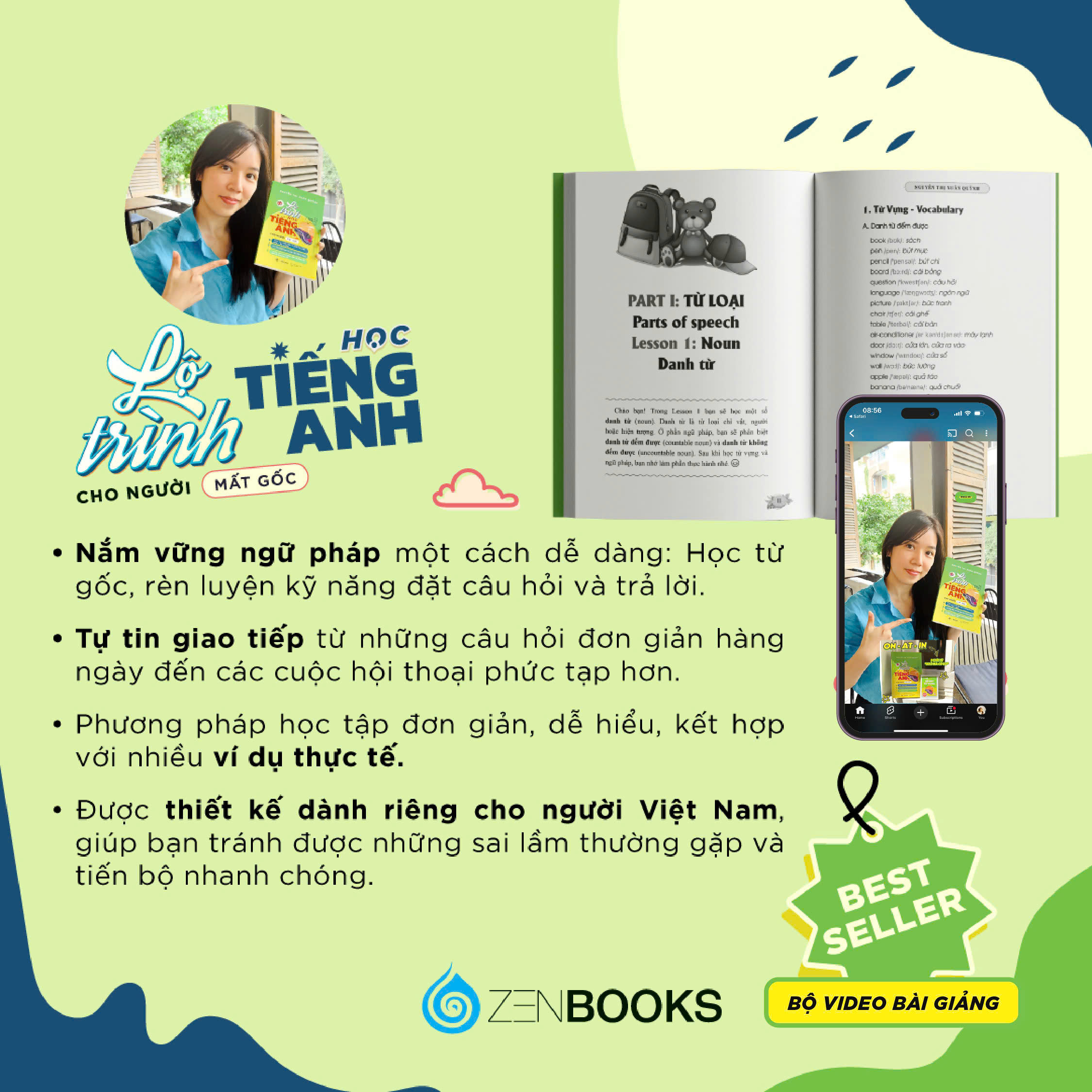 Sách - Lộ Trình Học Tiếng Anh Cho Người Mất Gốc (The English Journey) - Nguyễn Thị Xuân Quỳnh - ảnh 7