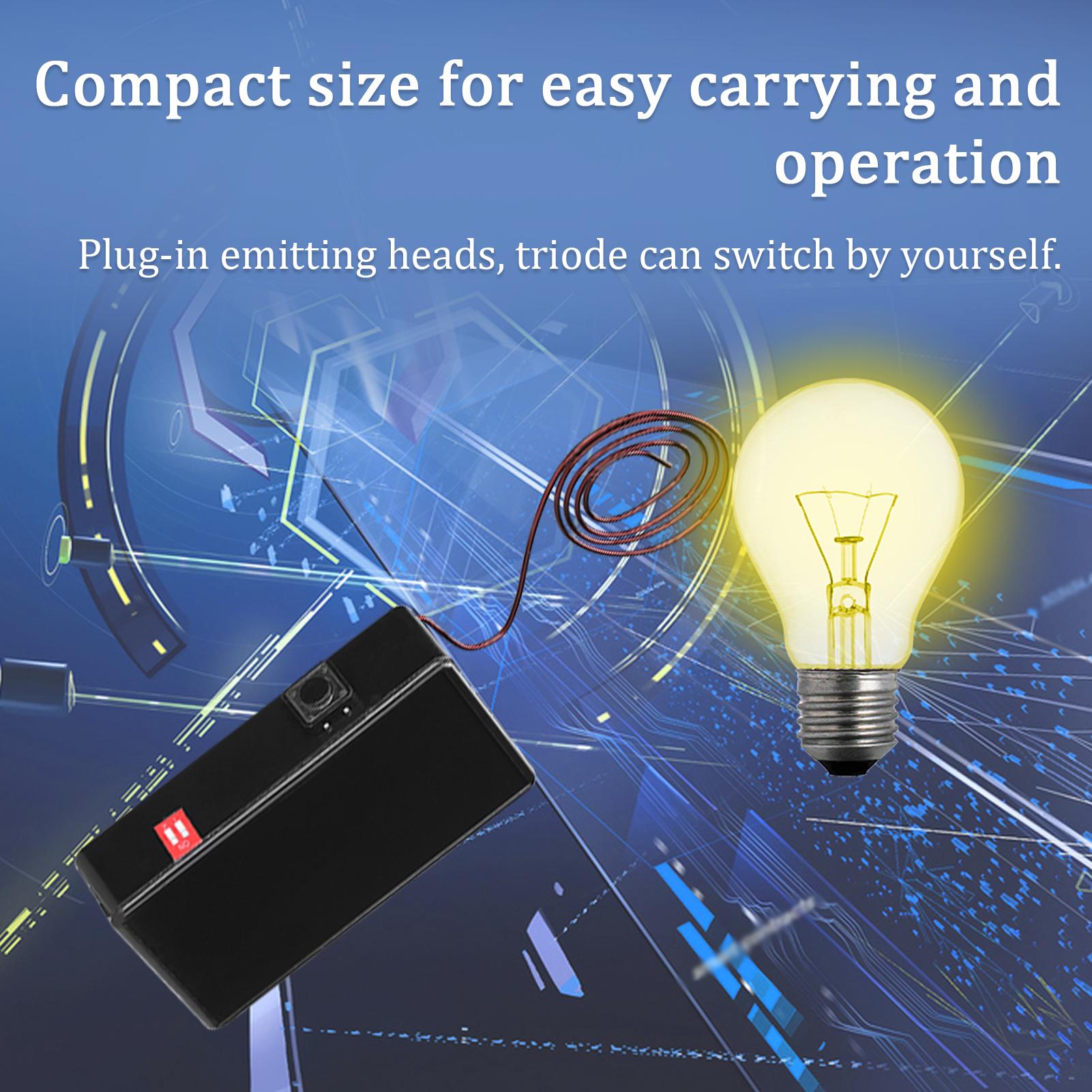 Multifunctional High Frequency EMP Generator Electromagnetic Pulse Generator Fingerprint Lock Detector LightBulb Detector
