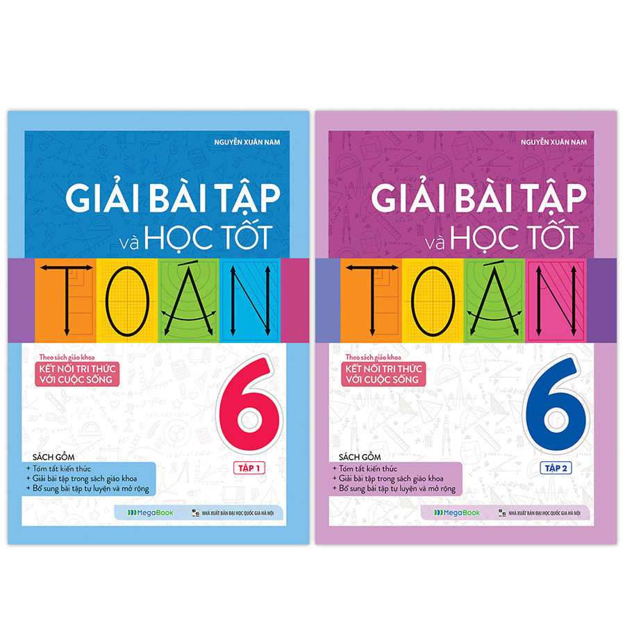 Combo Giải Bài Tập Và Học Tốt Toán 6 (2 Tập) (Theo Sách Giáo Khoa Kết Nối Tri Thức Với Cuộc Sống)