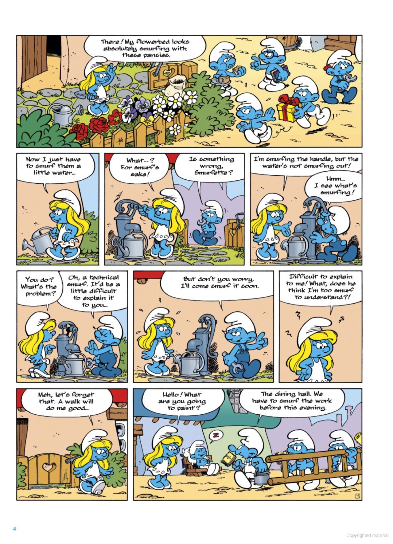 Sách ngoại văn: The Smurfs Tales Vol 2 - Smurfette In Charge And Other Stories