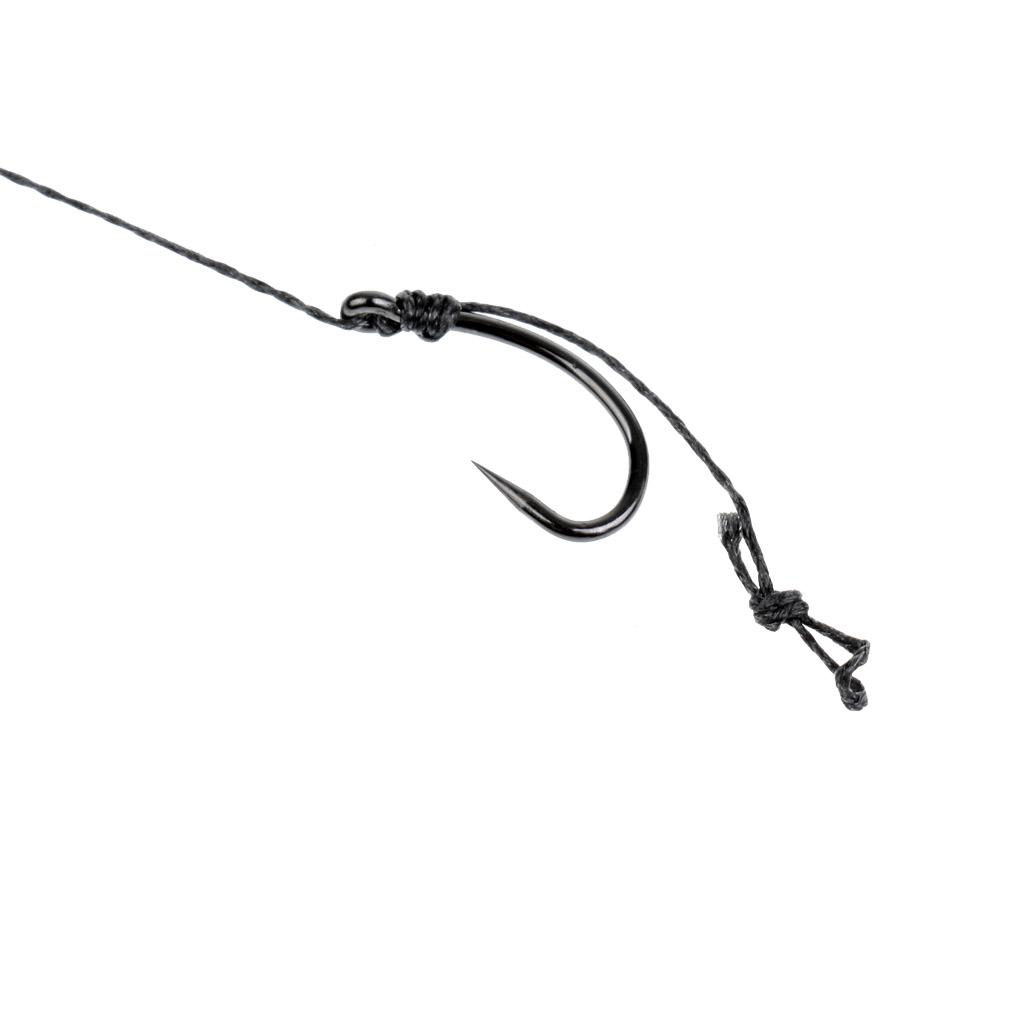 4Pcs Carp Fishing Baiting Needle Set Carp Fishing Baiting Needle and 18pcs Carp Hair Fishing Barbless Hooks