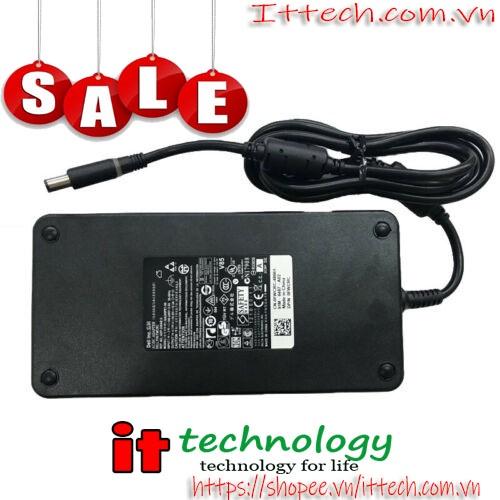 Sạc laptop Dùng Cho Dell 19.5V-11.8A 230W ĐẦU KIM TO