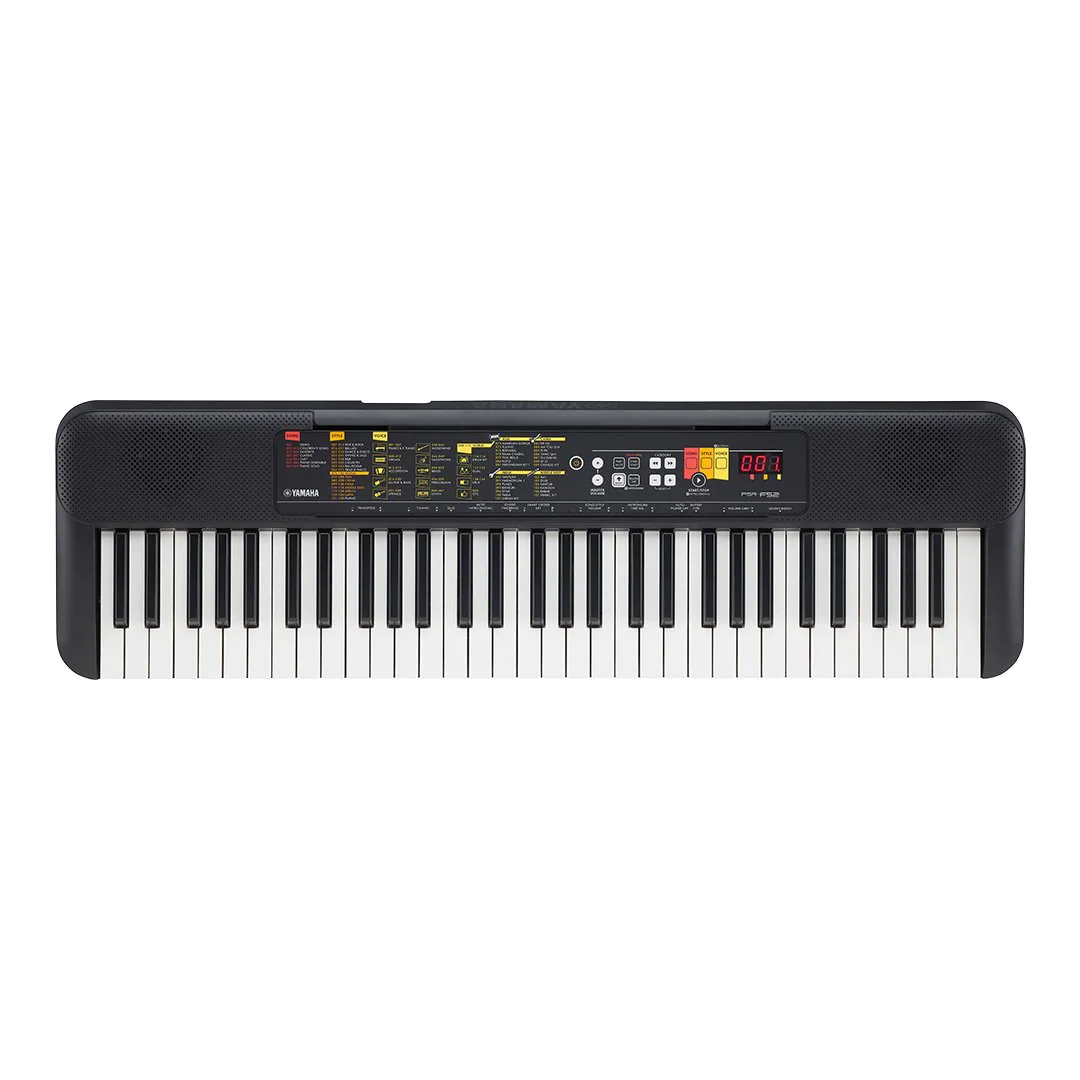 Đàn Organ điện tử/ Portable Keyboard - Yamaha PSR-F52 (PSR F52) - Màu đen - Hàng chính hãng