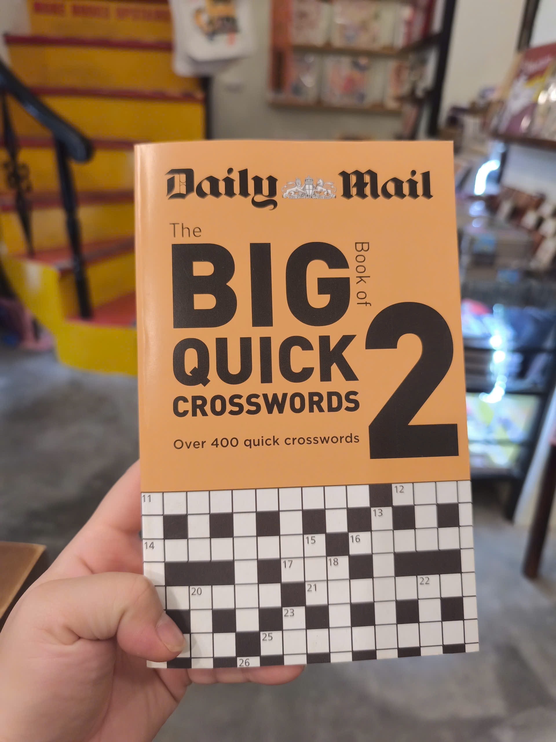 Sách - Big Book of Quick Crosswords 2 | Games / Ngoại văn Nhập khẩu UK / Trò chơi ô chữ giải trí