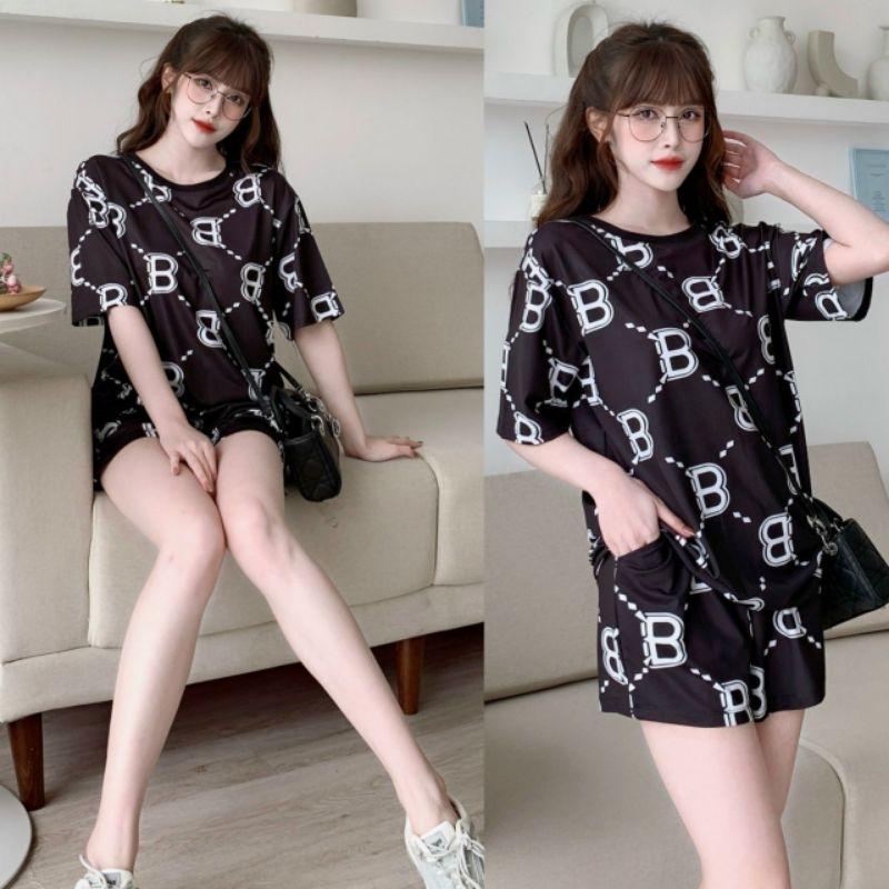 SÉT BỘ THỂ THAO Form RỘNG PHỐI HỌA TIẾT