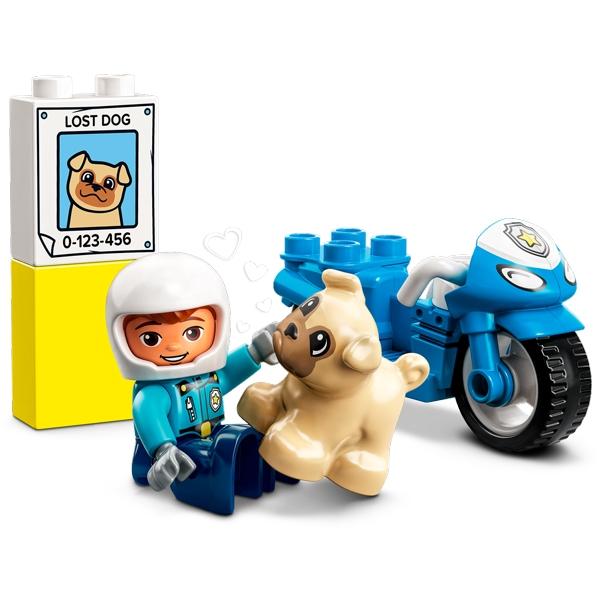 Đồ Chơi Lắp Ráp Lego Duplo 10967 - Police Motorcycle (5 Mảnh Ghép)