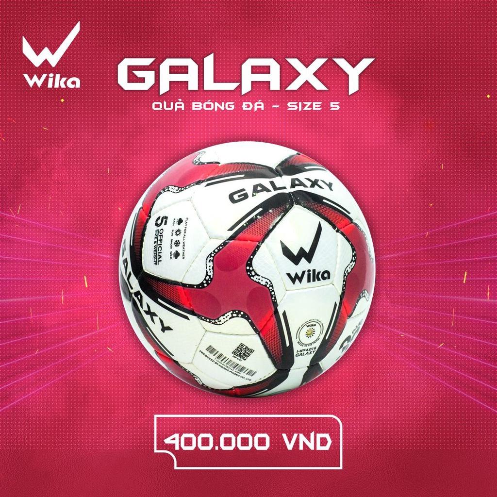 Quả Bóng Đá WIKA Galaxy Size 5 Chính Hãng Khâu Thủ Công Tiêu Chuẩn B-GALAXY