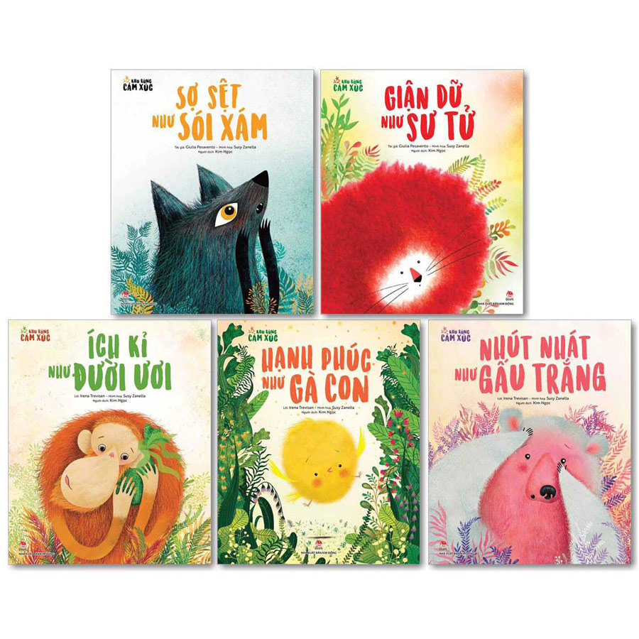 Combo Khu Rừng Cảm Xúc 5 Cuốn