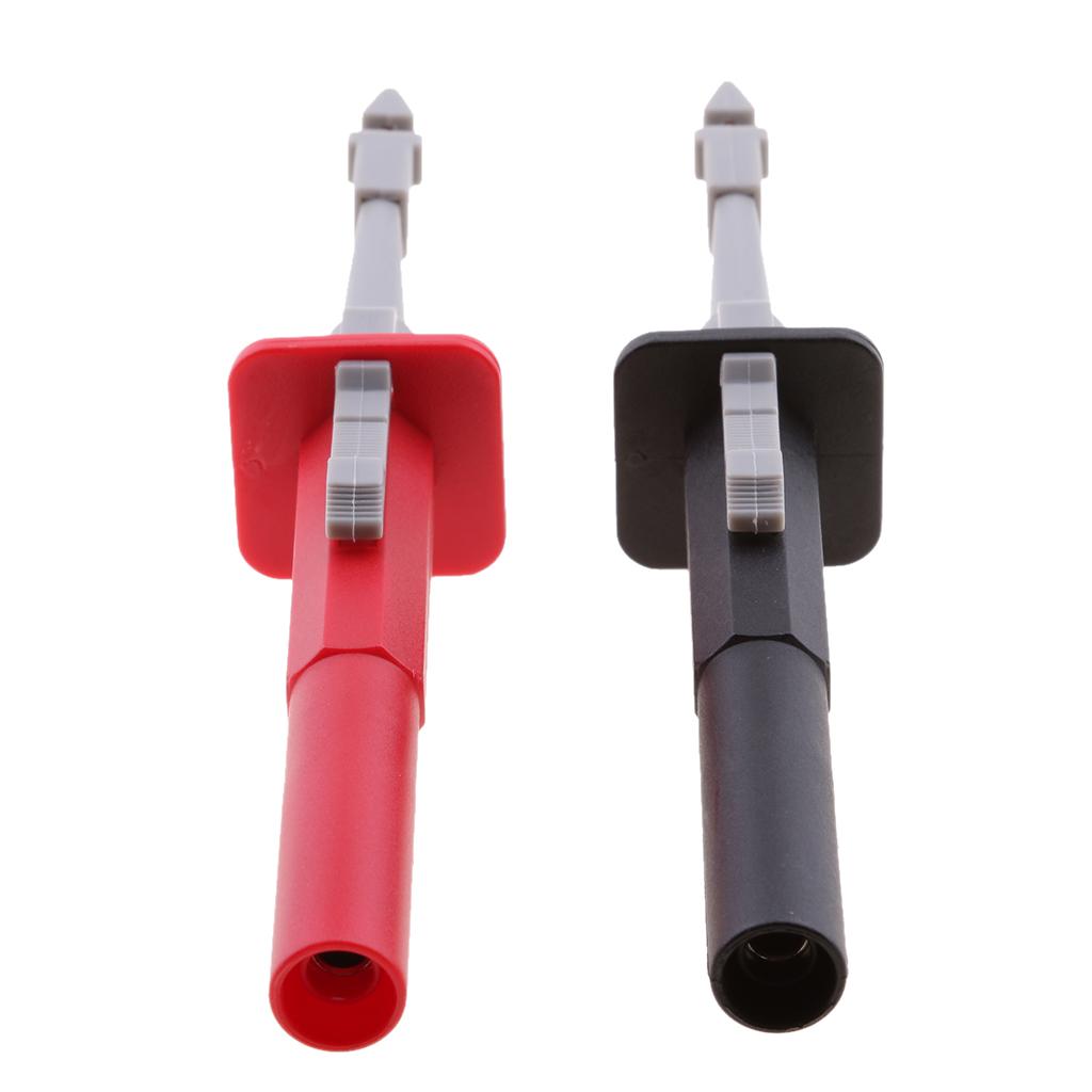 2 Pieces Piercing Test Clip Set Alligator Probes For Car Circuit Detection