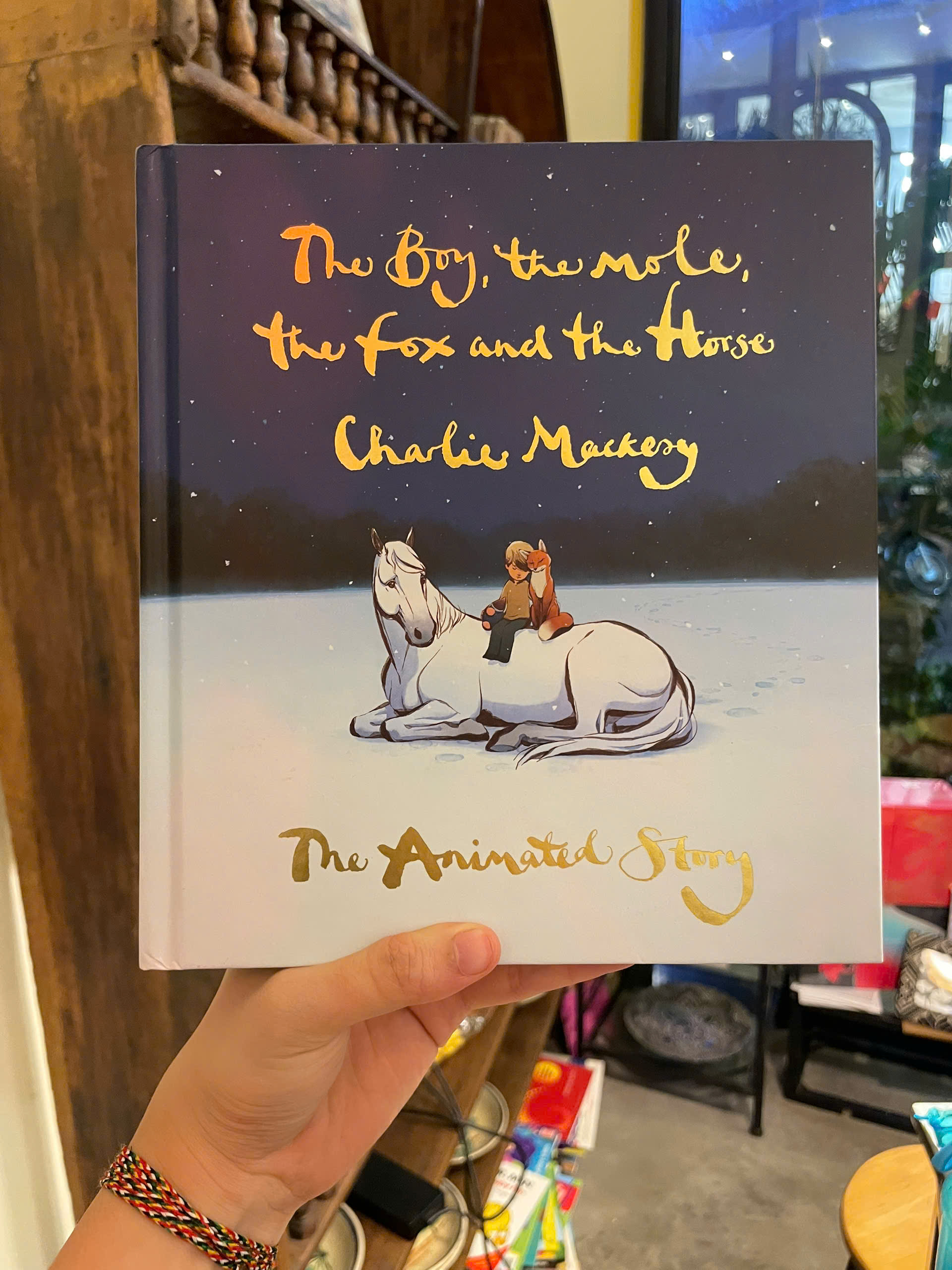 Sách - The Boy, the Mole, the Fox and the Horse: The Animated Story by Charlie Mackesy | Bìa cứng