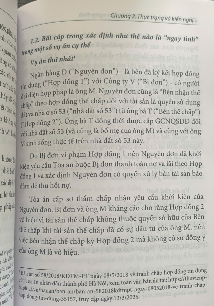 Bảo vệ quyền lợi của người thứ ba ngay tình (sách chuyên khảo)