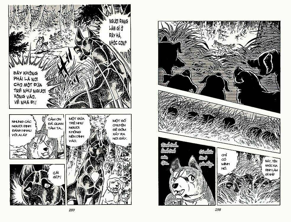 chú chó có nghĩa - ginga nagareboshi gin chapter 23 13