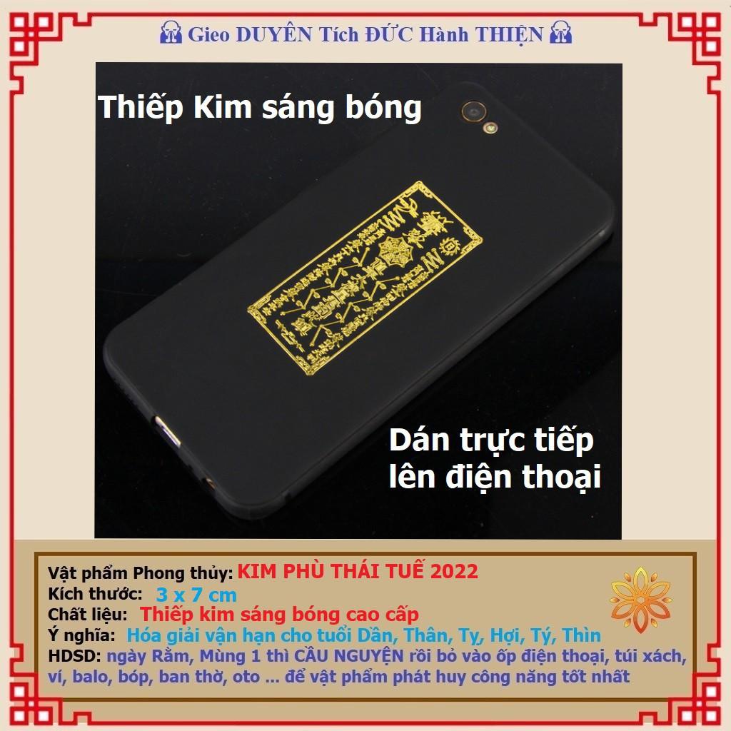 Thái Tuế năm 2022 - Kim Phù Thái Tuế Nhâm Dần năm 2022