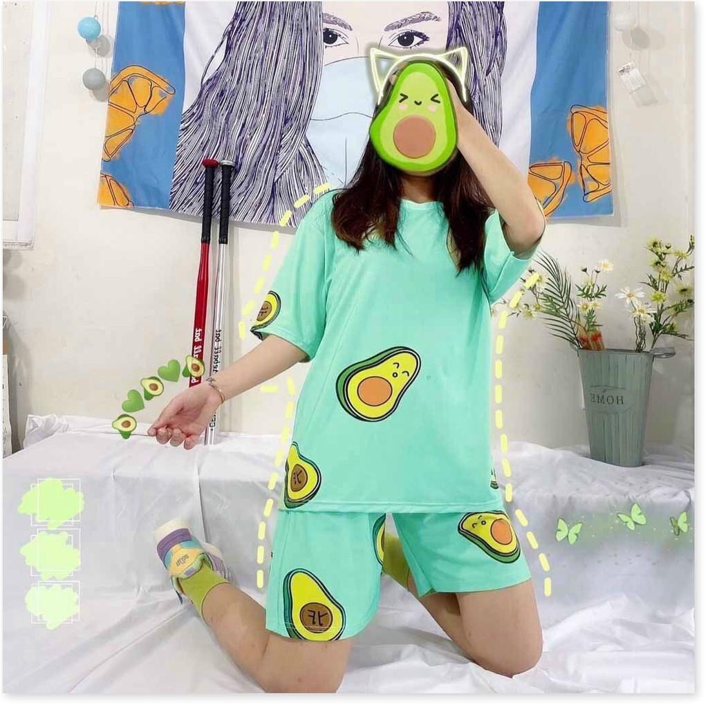 SET BỘ TRÁI BƠ CUTE,THIẾT KẾ HỌA TIẾT SIÊU NGẦU,CHẤT LIỆU VÃI THOÁNG MÁT THỜI TRANG KME.STORE