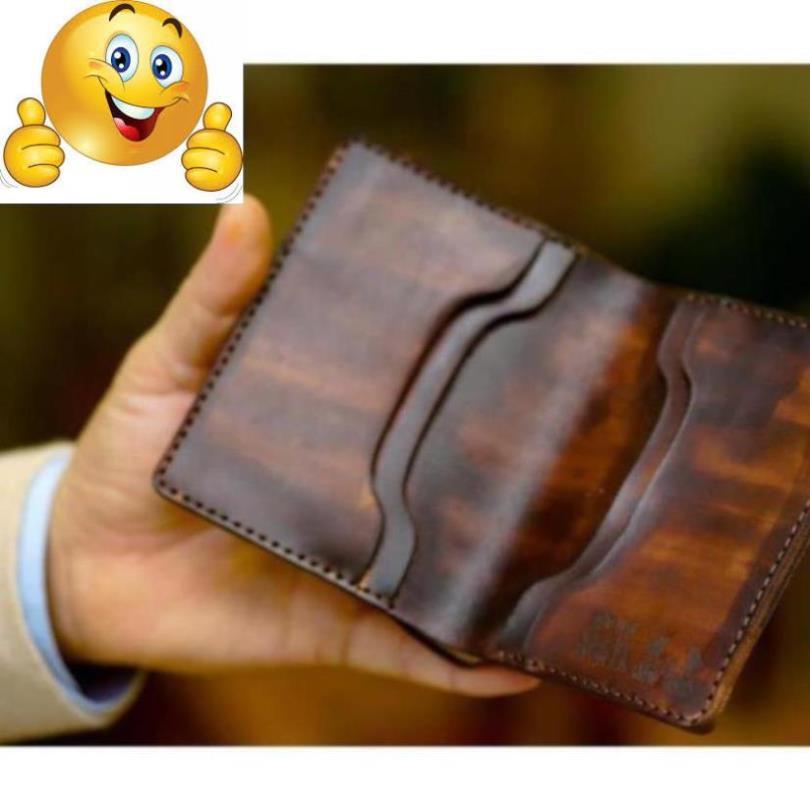 VÍ RAM TRỐNG ĐỒNG ĐỎ MAHOGANY DÁNG ĐỨNG – MỆNH HỎA VÀ MỆNH THỔ - HÀNG CHÍNH HÃNG RAM LEATHER .