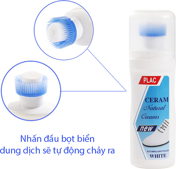 Tẩy trắng giày dép, túi xách - Đánh giày dép - Dung dịch đánh giày - Rửa giày dép - Chất tẩy đa năng - 1 lọ - GDHN Loại Tốt