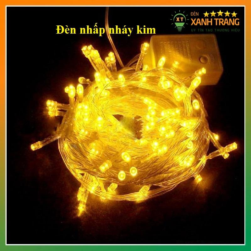 Dây đèn led chớp nháy đủ màu 5M trang trí giáng sinh, trang trí tết