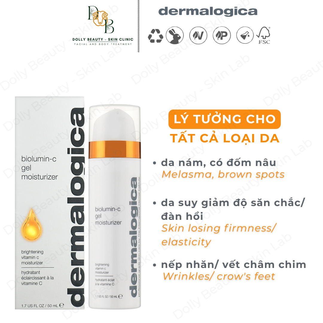 Kem dưỡng C trắng da BIOLUMIN-C GEL MOISTURIZER của Dermalogica