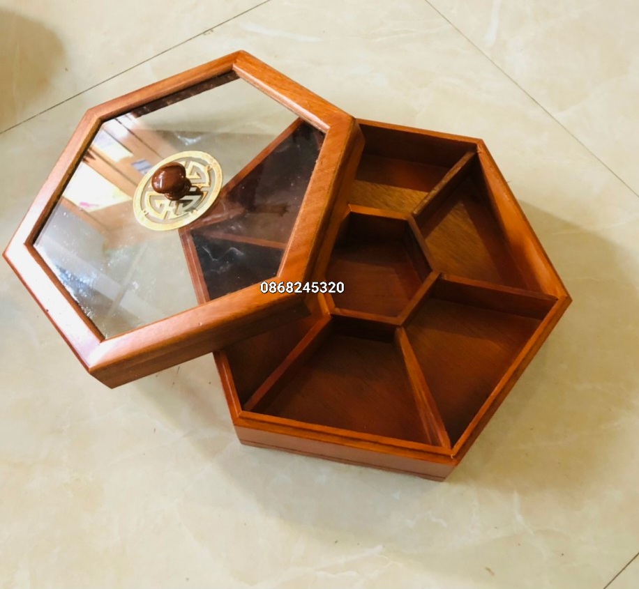 Khay đựng mứt tết ,bách kẹo ,hạt dưa ...bằng gỗ hương