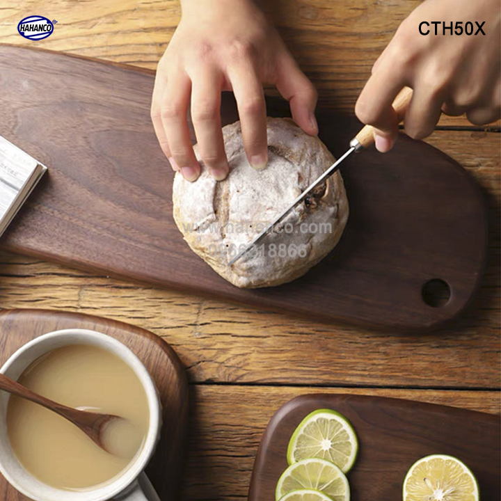Thớt gỗ óc chó nhập khẩu Mỹ ️khay bánh mì/ bít tết/ pizza/ phụ kiện chụp ảnh