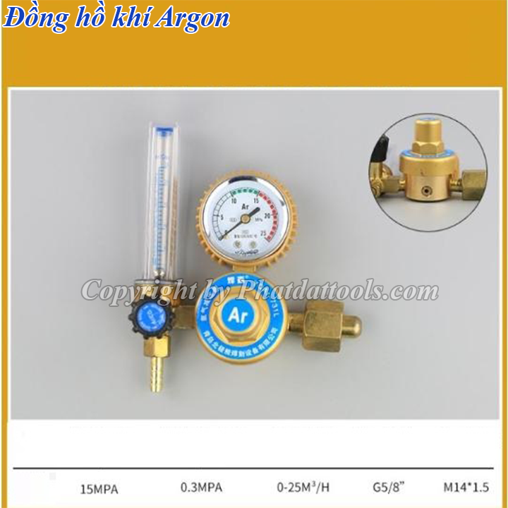 Đồng hồ khí argon