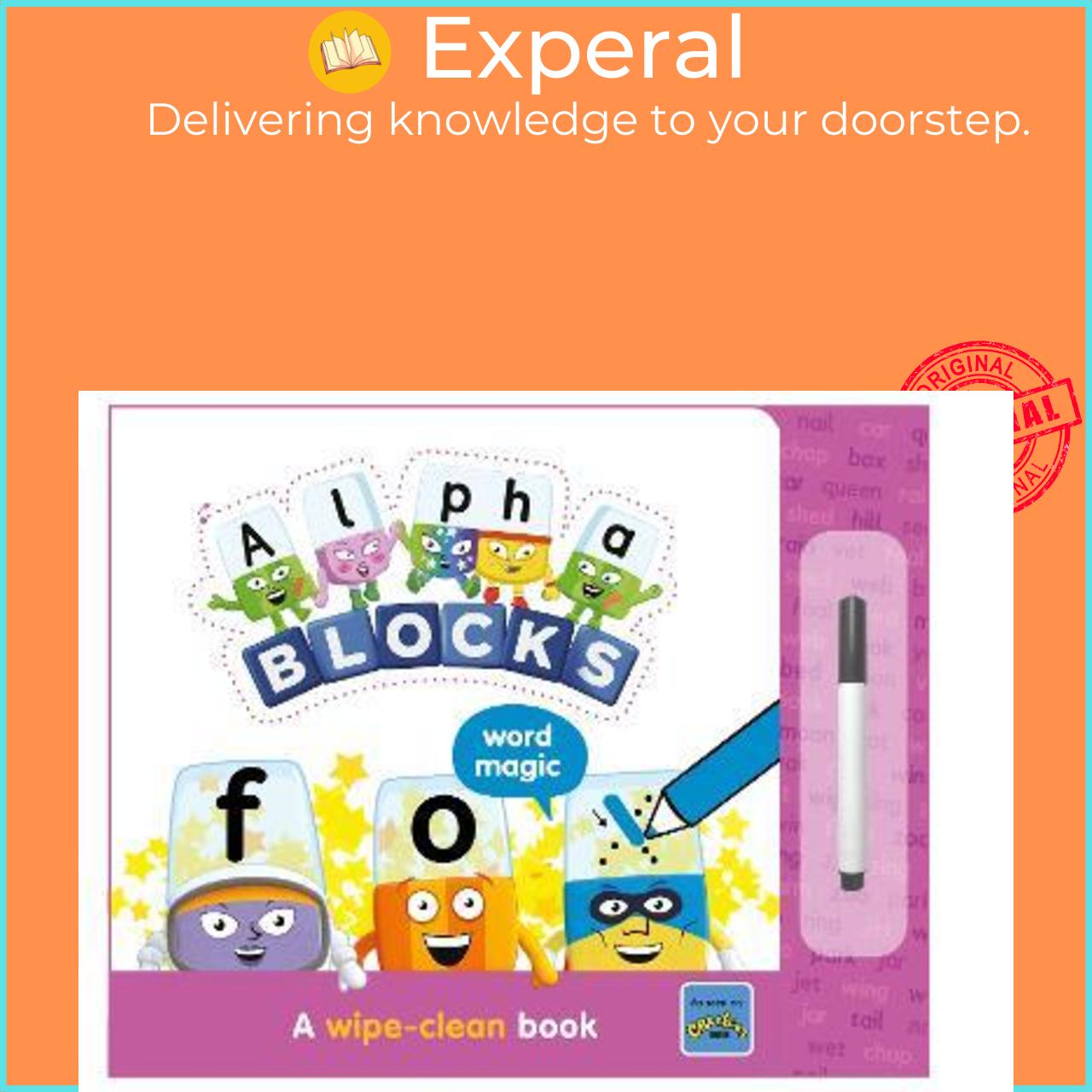 Sách - Alphablocks Word Magic: A Wipe-Clean Book by Sweet Cherry Publishing