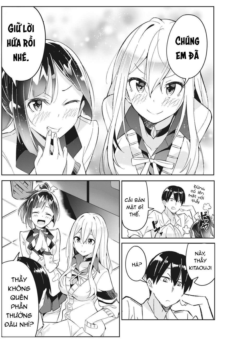 những học sinh mang siêu năng lực và tên giáo viên lười biếng chapter 3.2 18
