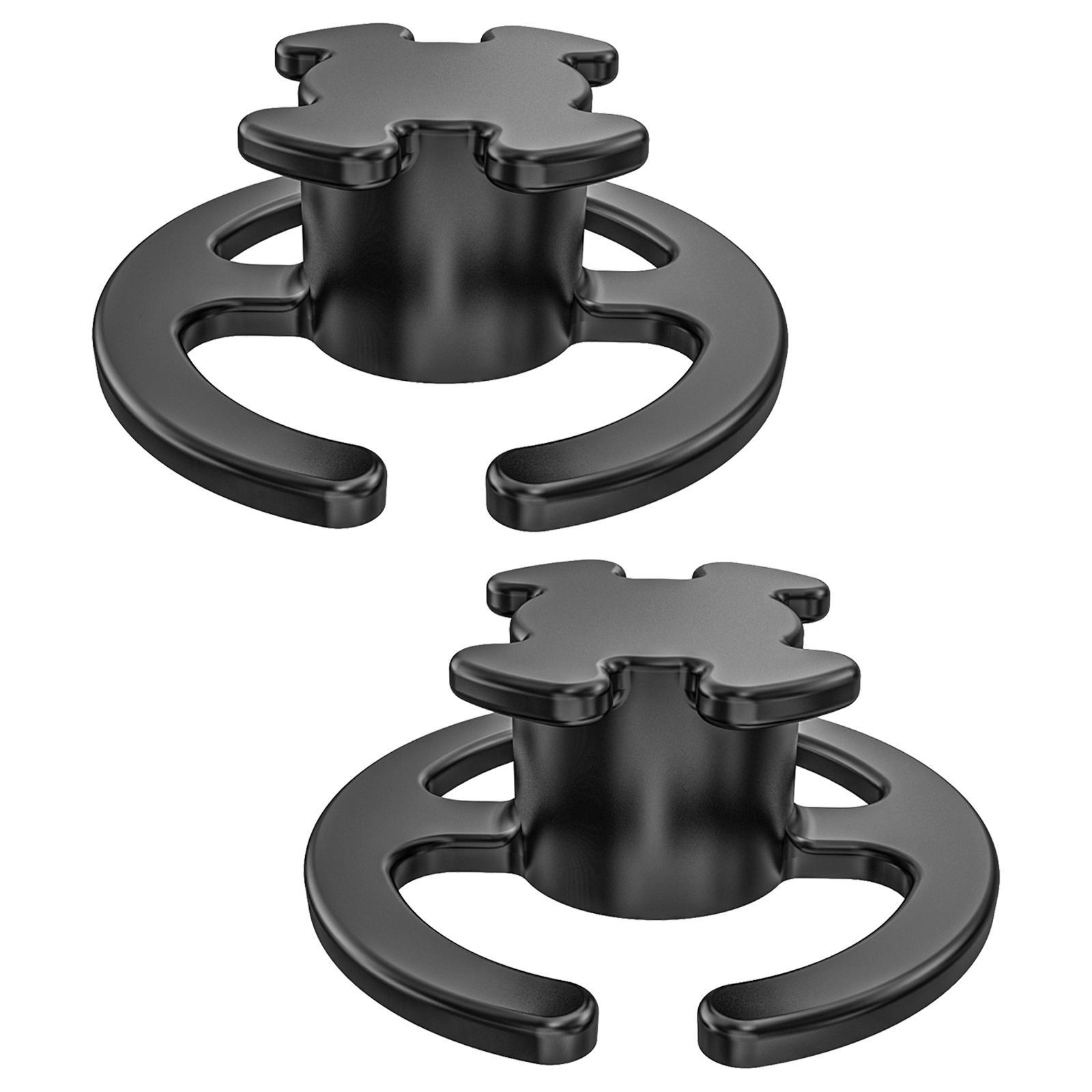 4x Ski Helmet Mask Holder Clip Masque Bracket for Snowboarding Snow Sports Outdoor Skiing