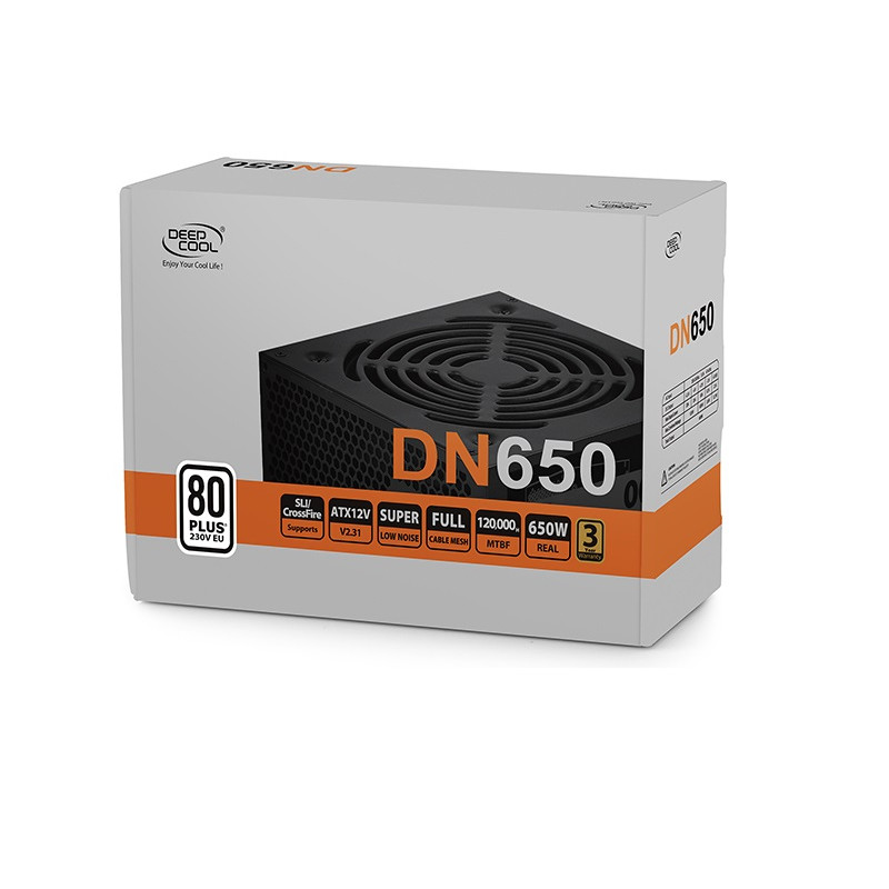 Nguồn Deepcool DN650 – 650W – 80 Plus - Hàng Chính Hãng