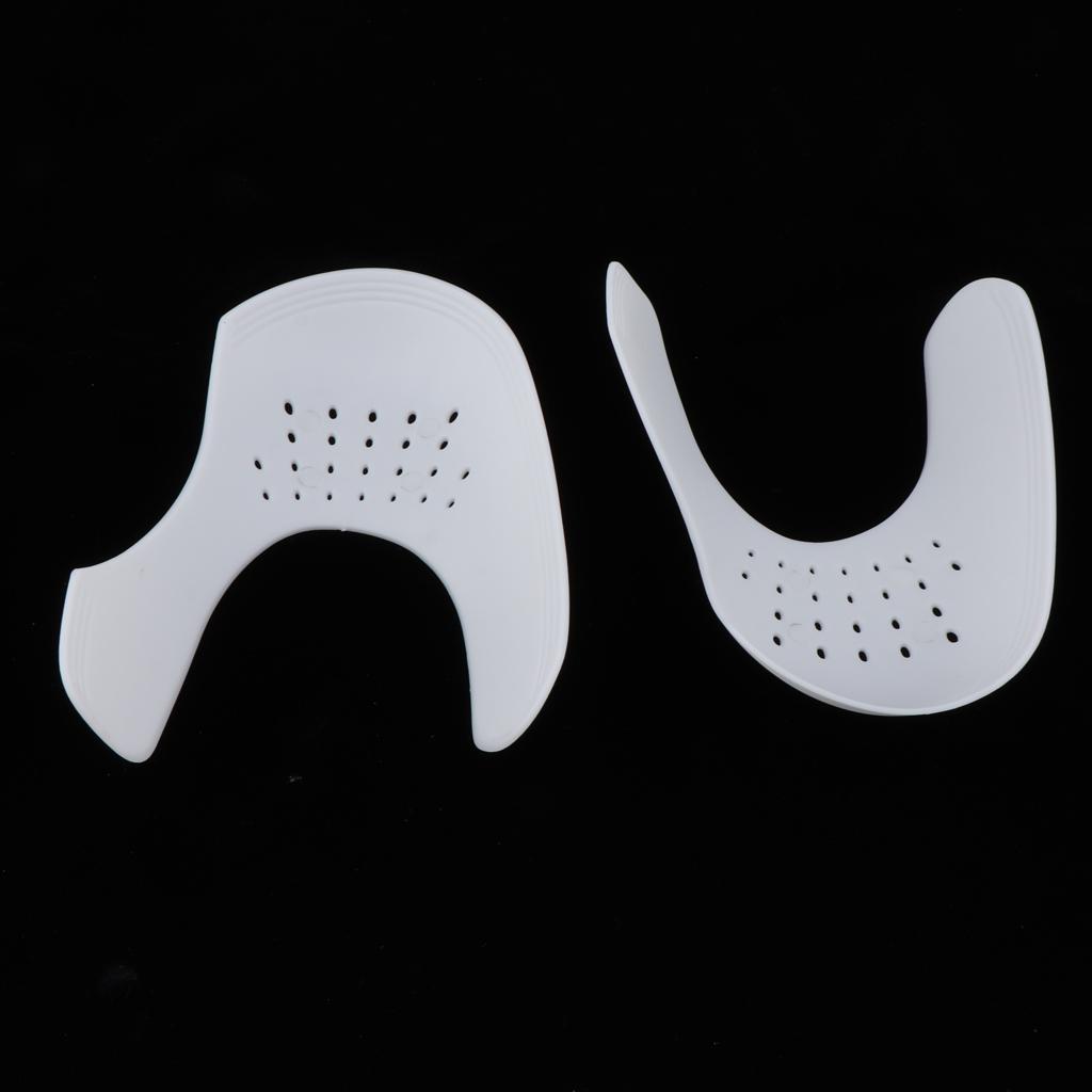 2 Đôi Tấm Bảo Vệ Ngón Chân Decreaser Đeo Miếng Lót Chống Nhăn