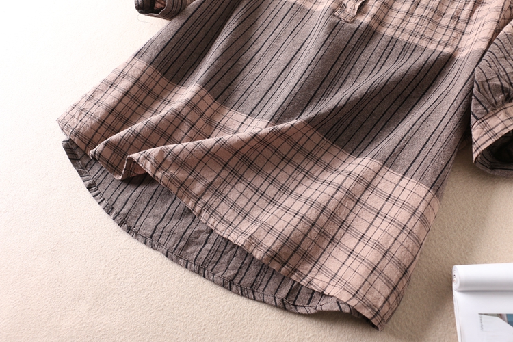 Áo đũi trung niên thiết kế tay bồng cổ tàu chất đũi mềm mát-Thời Trang thương hiệu chính hãng ARCTIC HUNTER AH122