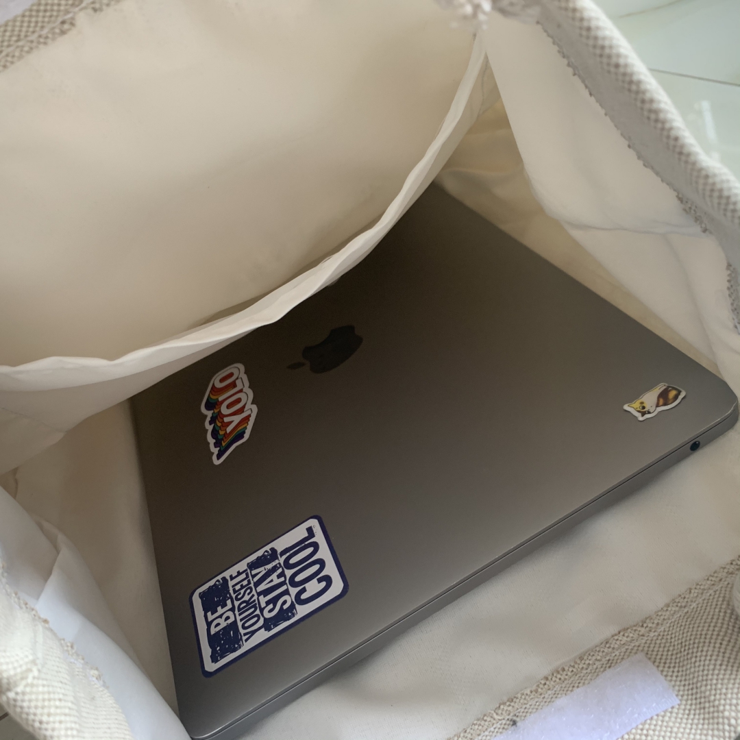 Túi xách đựng giấy A4, laptop, thiết kế đơn giản, thông dụng, chuyên nghiệp, kèm dây thừng đeo vai không đau, chất liệu vải bố
