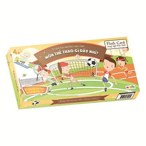 Sách Flash Card - Môn Thể Thao Gì Đây Nhỉ? - Bản Quyền