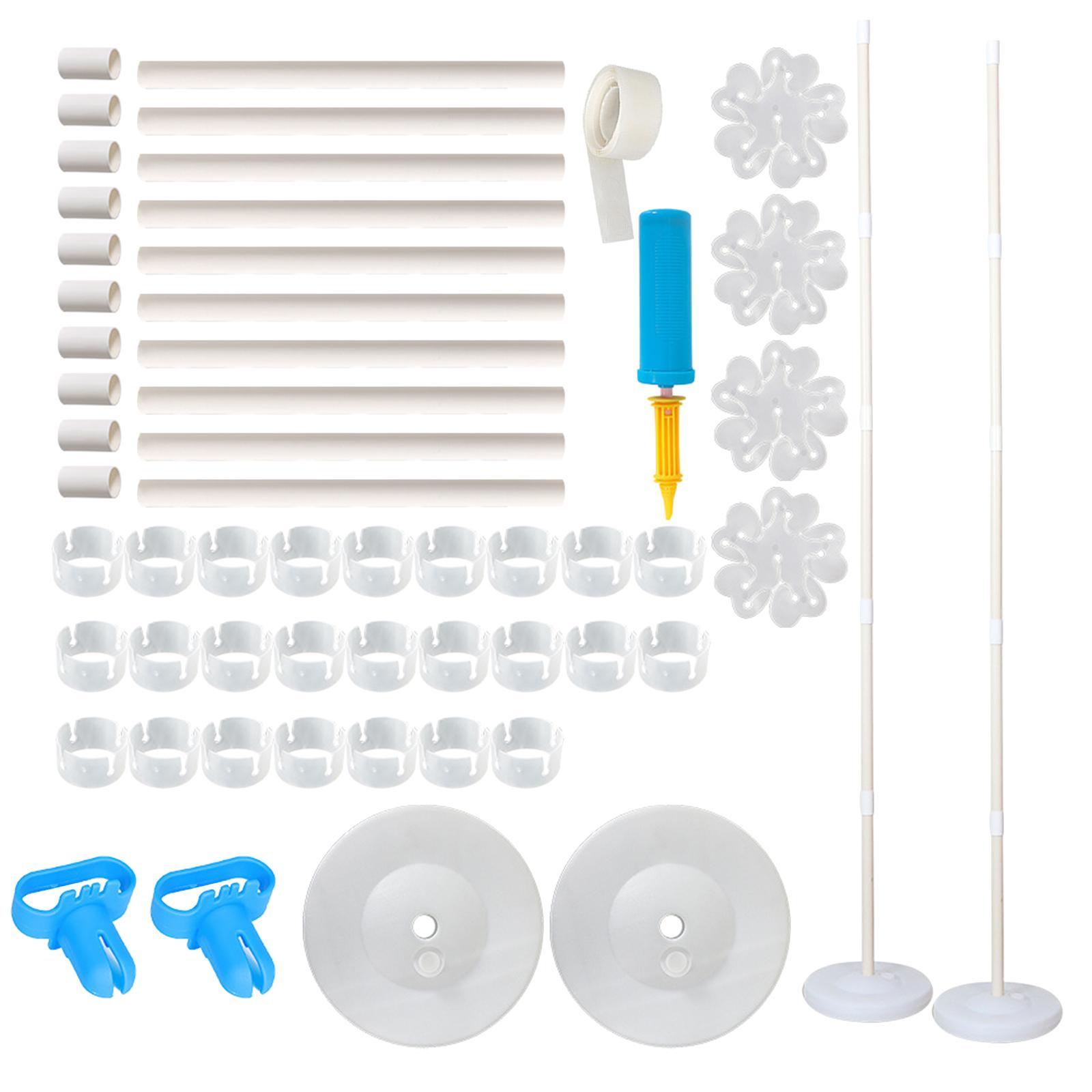 Balloon Column Kit Base Stand 10 Poles for Wedding Party Builder Kits