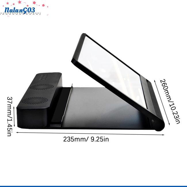 Giá Đỡ Khuếch Đại Màn Hình Điện Thoại Di Động NA F12 Hd 12 Inch Bluetooth 6d