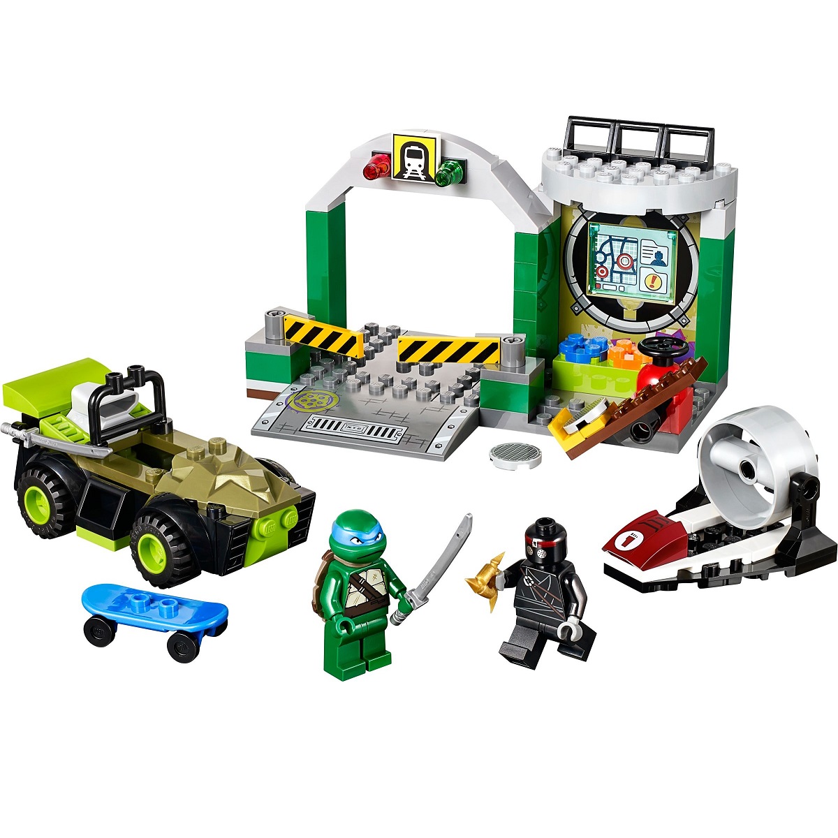 Bộ lắp ráp Căn Cứ Rùa - LEGO Juniors 10669 (107 Chi Tiết)