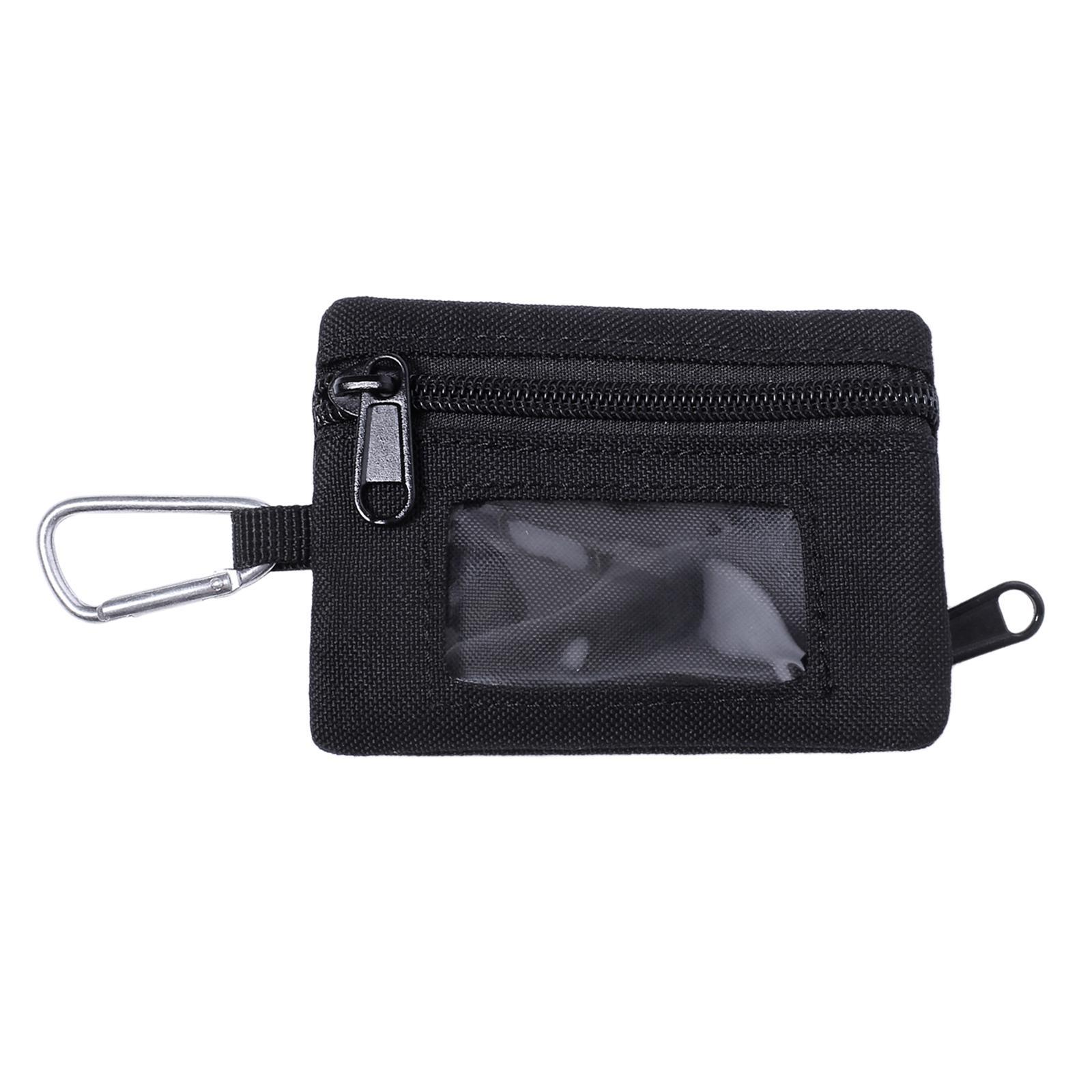 Oxford Cloth Purse Fashion Running Sports Travel Pouch Bag Black