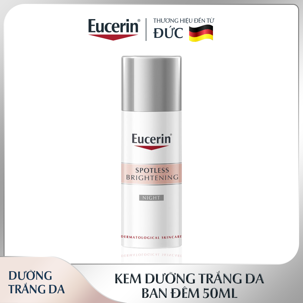 Kem dưỡng đêm giảm thâm nám &amp; sáng da Eucerin Spotless Brightening 50ml