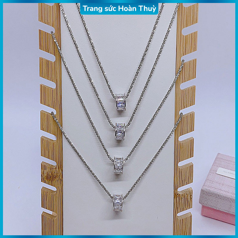 Bộ Trang Sức Circle Gồm Bông Tai, Nhẫn, Lắc Tay Cao Cấp